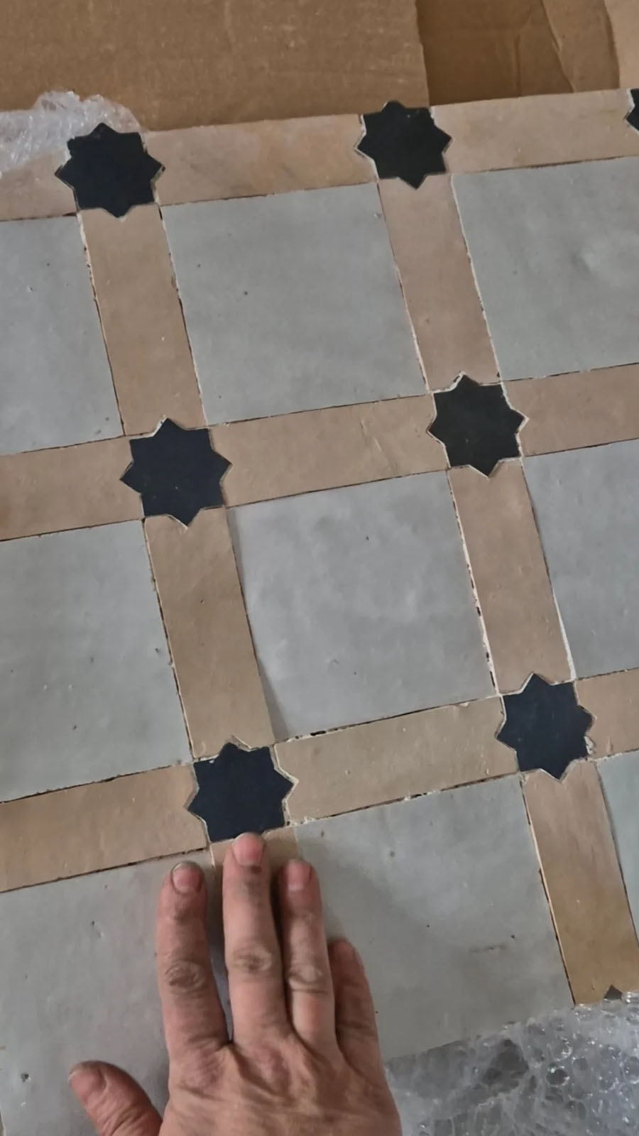 Pavlisizije vybírá zellige obklady